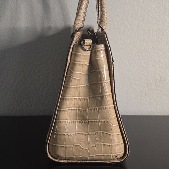 Kate Spade Romy Perri Lane Croco Rosy Beige Bag - Picture 4 of 14